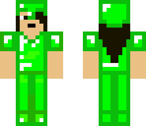 emerald armour girl