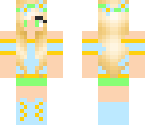pastel summer girl