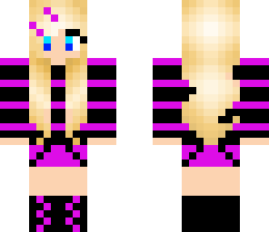 purple girl