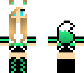 green wolf girl