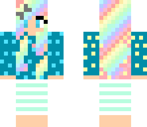 rainbow girl