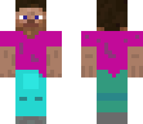 pink shirt steve