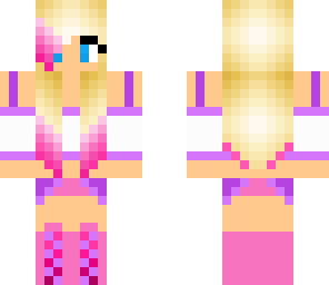 cute pink girl