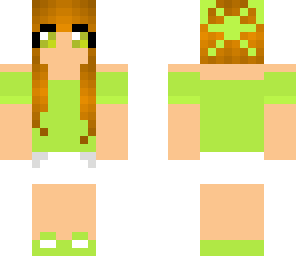 green bow girl