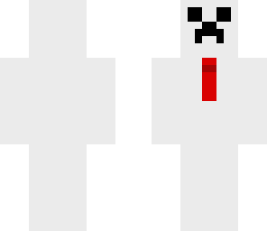 ghost creeper with tie