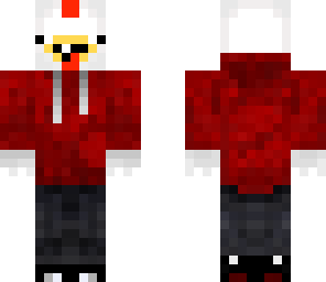 red hoodie chicken