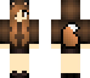 brown wolf girl