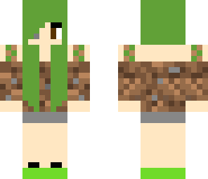 grass block girl