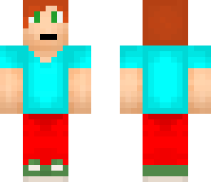 colorful redhaed