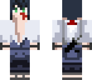 green eyes bleeding sasuke