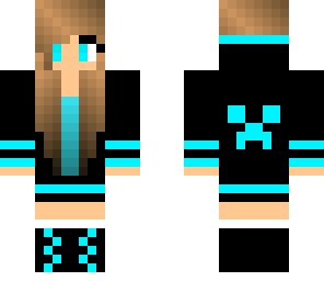 blue creeper girl fixed up