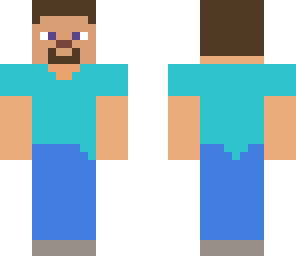 cool steve with darkened hair