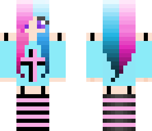 cotton candy girl