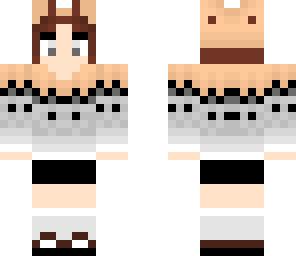 deer girl in sweater