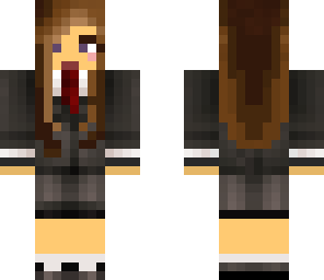 girl skirted suit