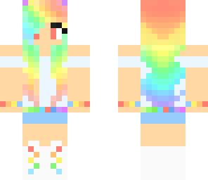 rainbow girl