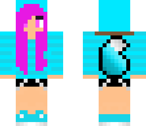 blue and pink snevee