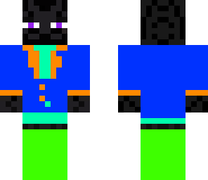 fancy neon enderman