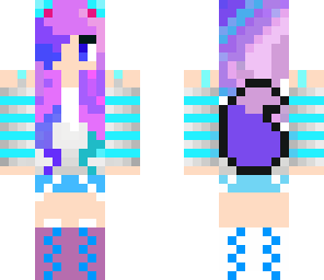 wolf girl with tail