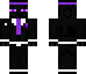 enderman in tux
