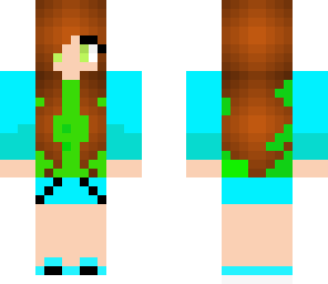 blue and green