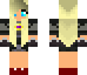 blonde skydoesminecraft girl