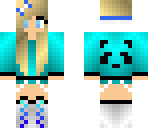 blue panda