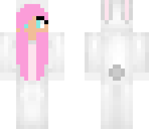 girl in bunny suit
