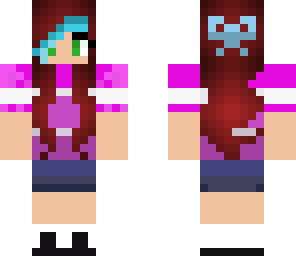 girl with bow and highlights