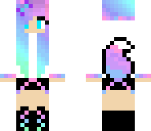 rainbow girl