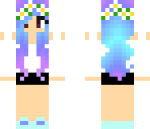 flower crown girl