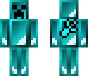 diamond creeper with diamond sword
