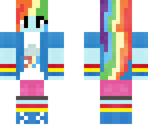 rainbow dash acro