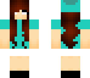 cute herobrine girl