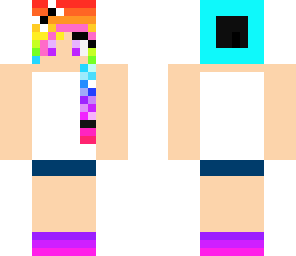 rainbow summer girl again read description
