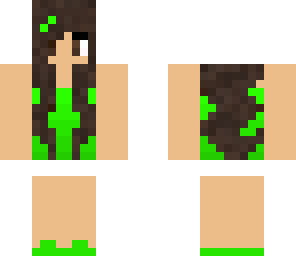 green and white
