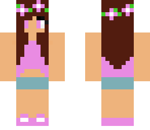 pink cute girl