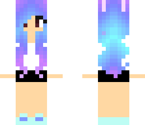 pastel bunny girl