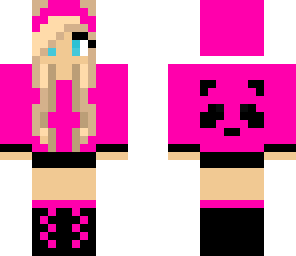 pink panda girl