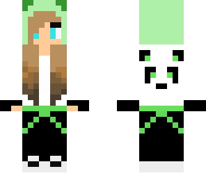 green panda