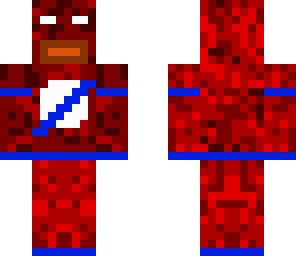 red and blue flash