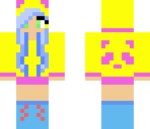 yellow panda girl