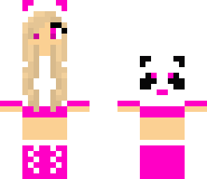 my magenta panda