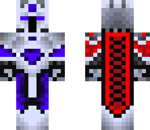 red and purple knight
