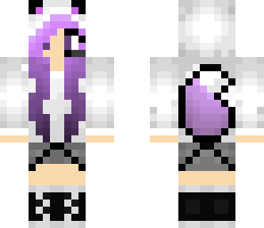 panda gamer girl