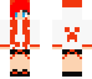 red creeper girl