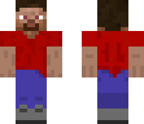 red shirt steve