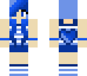 blue punk heart