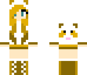 golden panda girl
