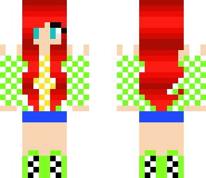 eager red head girl